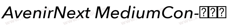 AvenirNext MediumCon字体转换 AvenirNext MediumCon字体转换